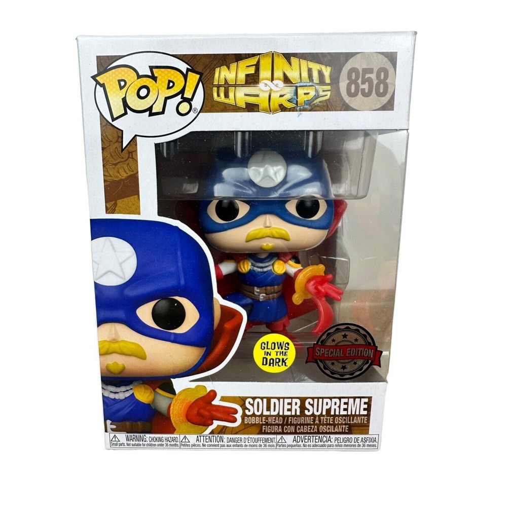 Marvel Infinity Warps Funko POP Vinyl‎ Figure | Soldier Supreme